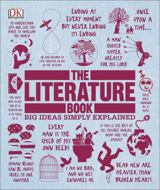The Literature Book Hardback cover of The Literature Book