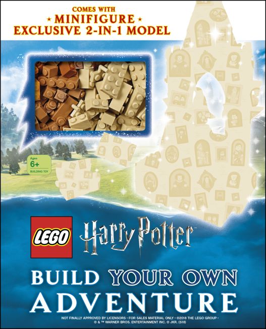 LEGO Harry Potter Build Your Own Adventure Hardback cover of LEGO Harry Potter Build Your Own Adventure