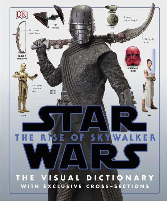 Star Wars The Rise of Skywalker The Visual Dictionary Hardback cover of Star Wars The Rise of Skywalker The Visual Dictionary