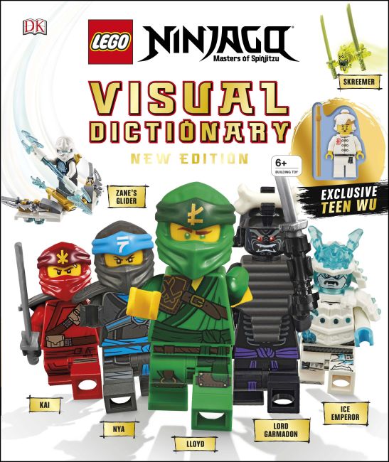 LEGO NINJAGO Visual Dictionary New Edition Hardback cover of LEGO NINJAGO Visual Dictionary New Edition