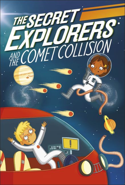 The Secret Explorers and the Comet Collision Paperback cover of The Secret Explorers and the Comet Collision
