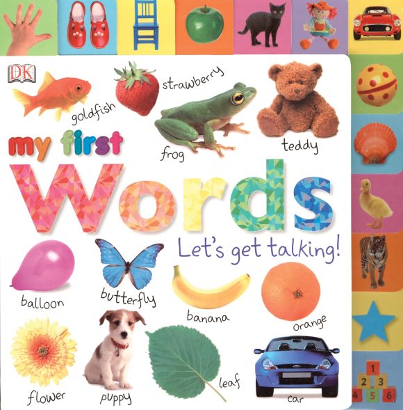 Tabbed Board Books: My First Words Board book cover of Tabbed Board Books: My First Words