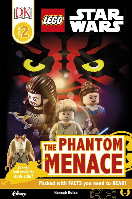 DK Readers L2: LEGO® Star Wars: The Phantom Menace Hardback cover of DK Readers L2: LEGO® Star Wars: The Phantom Menace