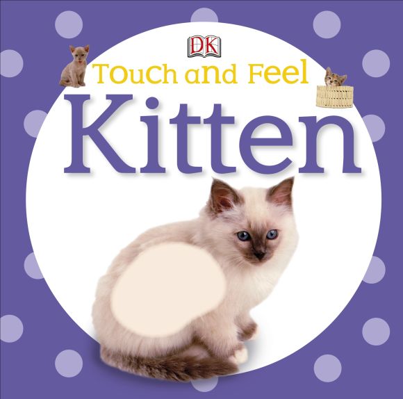 Touch and Feel: Kitten Board book cover of Touch and Feel: Kitten