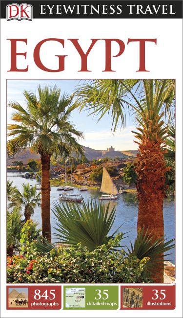 DK Eyewitness Travel Guide Egypt Flexibound cover of DK Eyewitness Travel Guide Egypt