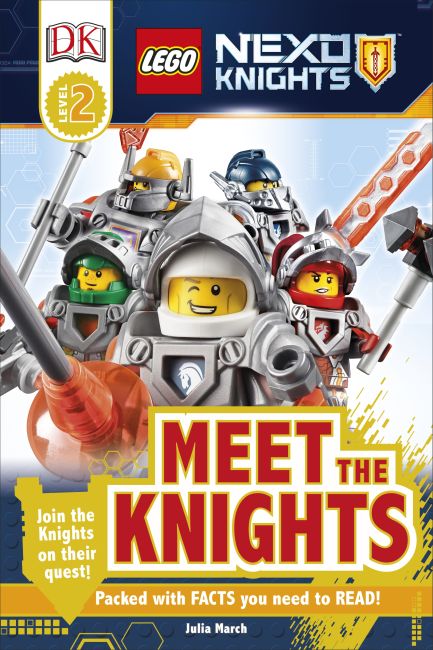 LEGO® NEXO KNIGHTS Meet the Knights Hardback cover of LEGO® NEXO KNIGHTS Meet the Knights