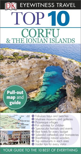 Top 10 Corfu & the Ionian Islands Paperback cover of Top 10 Corfu & the Ionian Islands