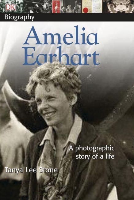 DK Biography: Amelia Earhart Paperback cover of DK Biography: Amelia Earhart
