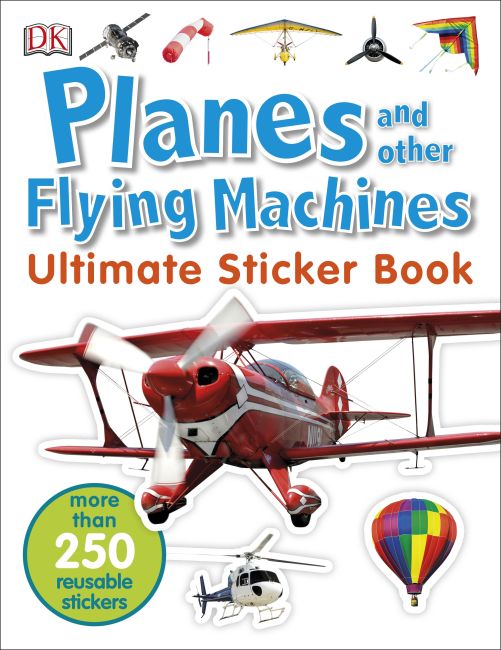 Planes and Other Flying Machines Ultimate Sticker Book Paperback cover of Planes and Other Flying Machines Ultimate Sticker Book