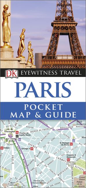 Paris Pocket Map and Guide Paperback cover of Paris Pocket Map and Guide