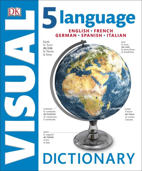 5 Language Visual Dictionary Hardback cover of 5 Language Visual Dictionary