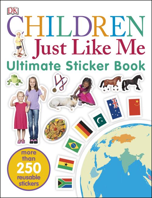 Children Just Like Me Ultimate Sticker Book Paperback cover of Children Just Like Me Ultimate Sticker Book