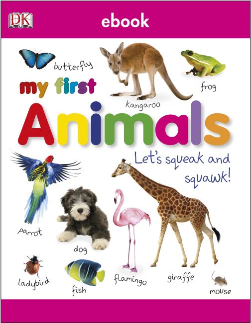 My First Animals eBook cover of My First Animals