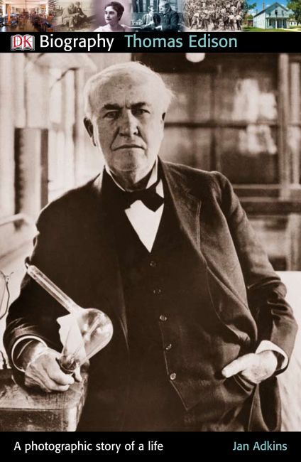 DK Biography: Thomas Edison Paperback cover of DK Biography: Thomas Edison