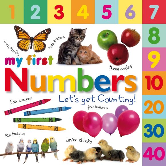 Tabbed Board Books: My First Numbers Board book cover of Tabbed Board Books: My First Numbers