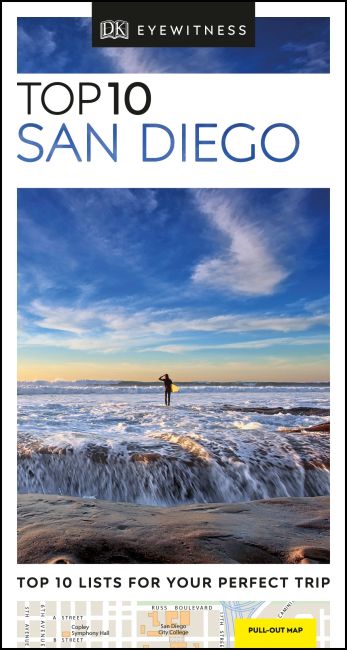 DK Eyewitness Top 10 San Diego Paperback cover of DK Eyewitness Top 10 San Diego