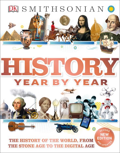 History Year by Year Hardback cover of History Year by Year