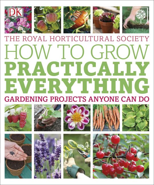 RHS How to Grow Practically Everything Paperback cover of RHS How to Grow Practically Everything