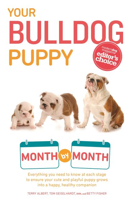 Your Bulldog Puppy Month by Month Paperback cover of Your Bulldog Puppy Month by Month