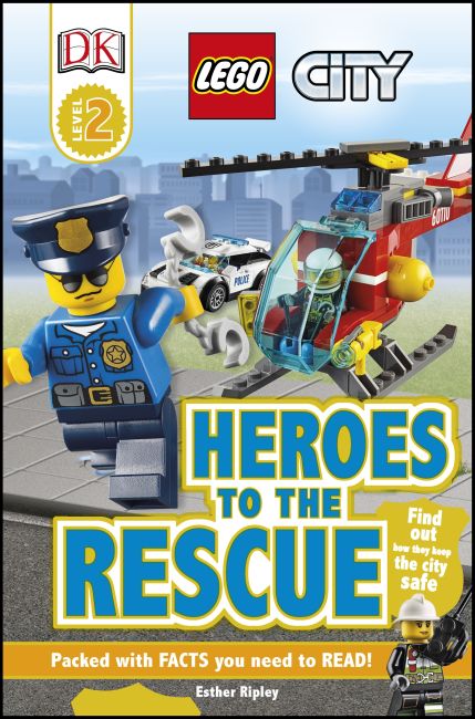DK Readers L2: LEGO City: Heroes to the Rescue Paperback cover of DK Readers L2: LEGO City: Heroes to the Rescue