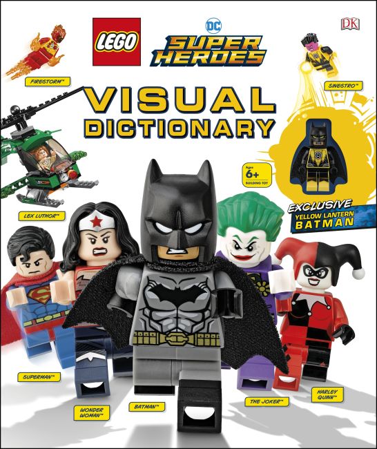 LEGO DC Super Heroes Visual Dictionary Hardback cover of LEGO DC Super Heroes Visual Dictionary