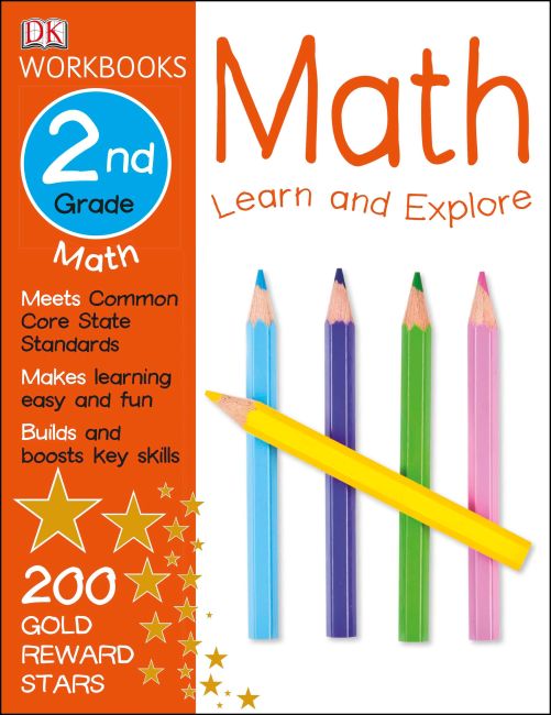 DK Workbooks: Math, Second Grade Paperback cover of DK Workbooks: Math, Second Grade