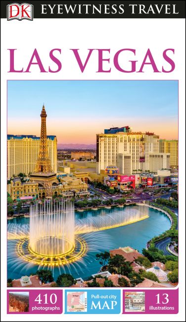 DK Eyewitness Las Vegas Travel Guide Flexibound cover of DK Eyewitness Las Vegas Travel Guide