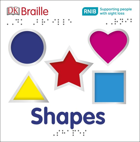 DK Braille Shapes Board book cover of DK Braille Shapes