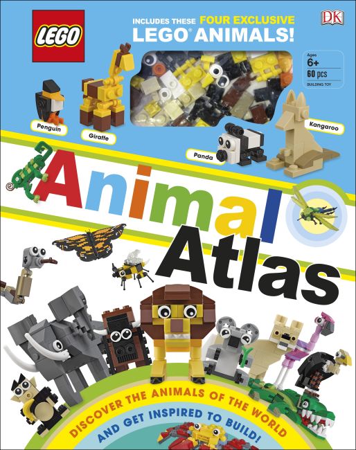 LEGO Animal Atlas Hardback cover of LEGO Animal Atlas