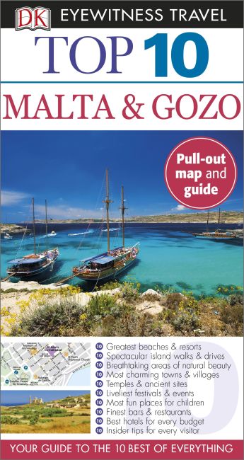 Top 10 Malta and Gozo Paperback cover of Top 10 Malta and Gozo
