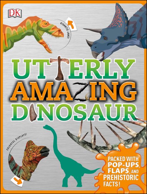 Utterly Amazing Dinosaur Hardback cover of Utterly Amazing Dinosaur