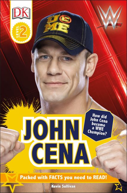 DK Reader Level 2: WWE John Cena Second Edition Paperback cover of DK Reader Level 2: WWE John Cena Second Edition