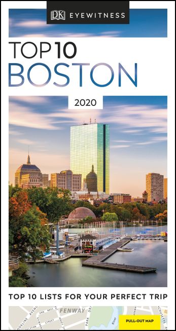 DK Eyewitness Top 10 Boston Paperback cover of DK Eyewitness Top 10 Boston