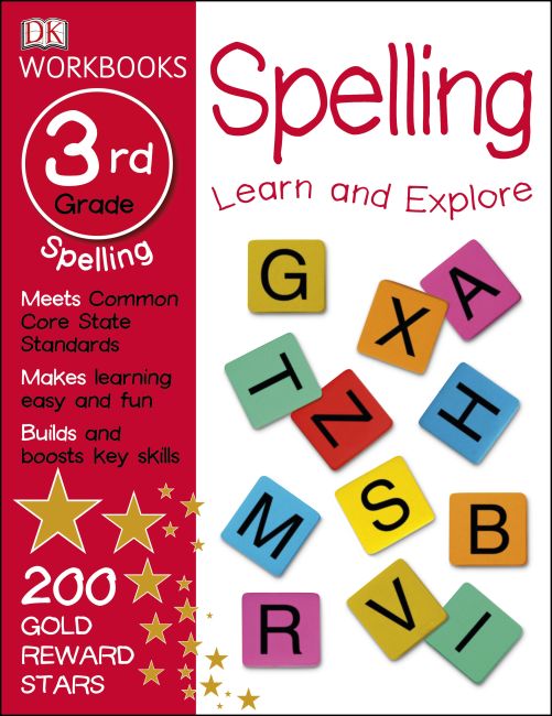 DK Workbooks: Spelling, Third Grade Paperback cover of DK Workbooks: Spelling, Third Grade