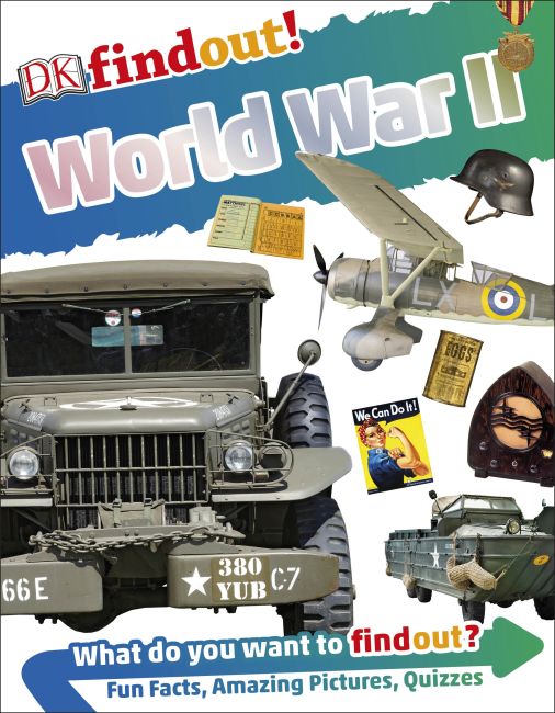 DKfindout! World War II Paperback cover of DKfindout! World War II