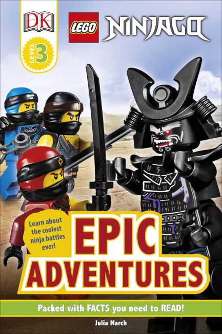 LEGO NINJAGO Epic Adventures Hardback cover of LEGO NINJAGO Epic Adventures