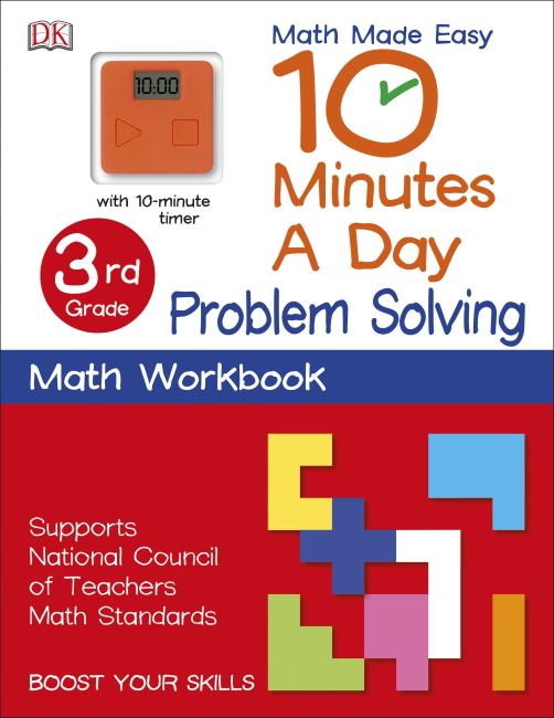 10 Minutes a Day: Problem Solving, Third Grade Paperback cover of 10 Minutes a Day: Problem Solving, Third Grade