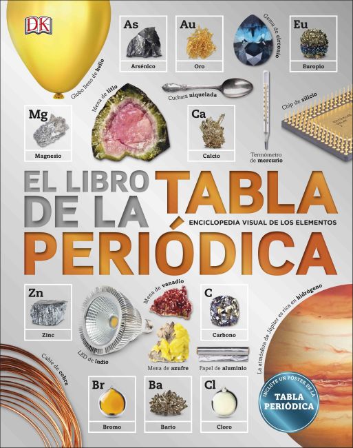 El Libro de la Tabla Periódica Hardback cover of El Libro de la Tabla Periódica