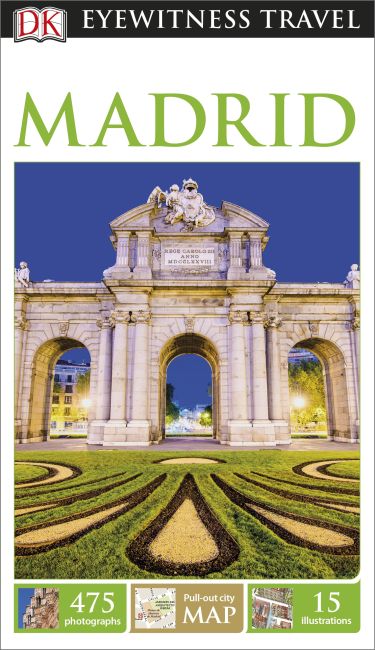DK Eyewitness Madrid Travel Guide Paperback cover of DK Eyewitness Madrid Travel Guide