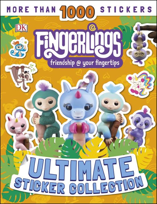 Fingerlings Ultimate Sticker Collection Paperback cover of Fingerlings Ultimate Sticker Collection