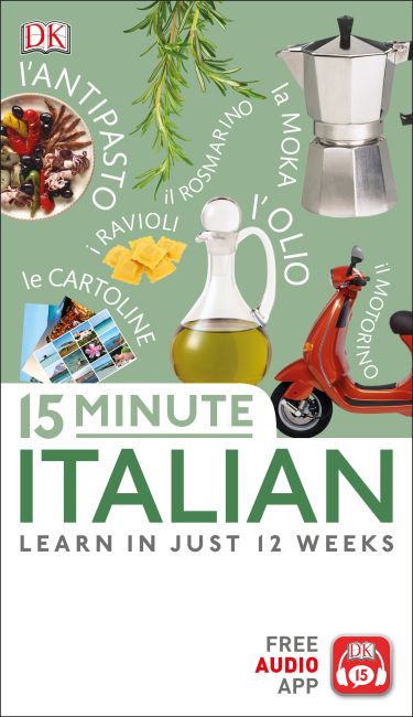 15 Minute Italian Paperback cover of 15 Minute Italian
