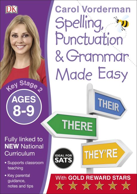 Spelling, Punctuation and Grammar Made Easy Ages 8-9 Key Stage 2 Paperback cover of Spelling, Punctuation and Grammar Made Easy Ages 8-9 Key Stage 2