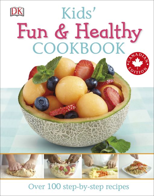 Kids' Fun and Healthy Cookbook Paperback cover of Kids' Fun and Healthy Cookbook