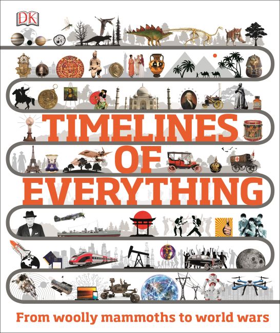 Timelines of Everything Hardback cover of Timelines of Everything