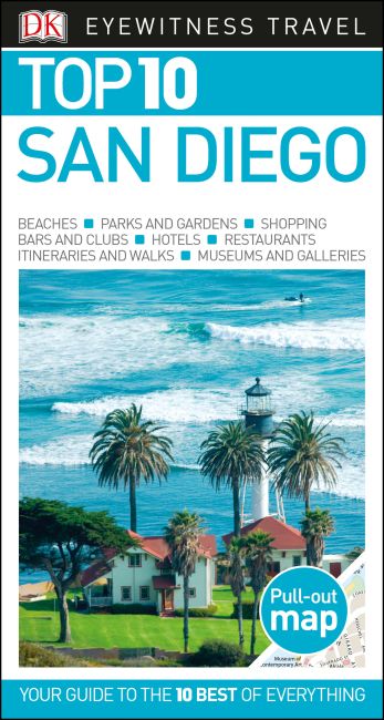 DK Eyewitness Top 10 San Diego Paperback cover of DK Eyewitness Top 10 San Diego