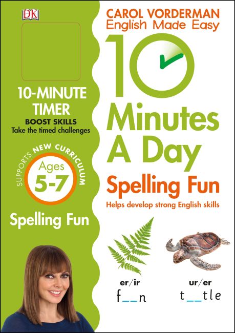 10 Minutes a Day Spelling Fun Ages 5-7 Key Stage 1 Paperback cover of 10 Minutes a Day Spelling Fun Ages 5-7 Key Stage 1