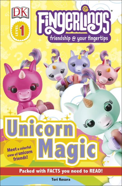 Fingerlings Unicorn Magic Paperback cover of Fingerlings Unicorn Magic