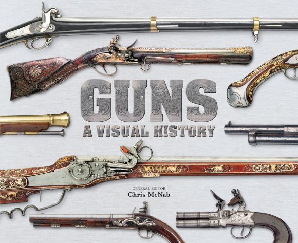 Guns A Visual History Hardback cover of Guns A Visual History