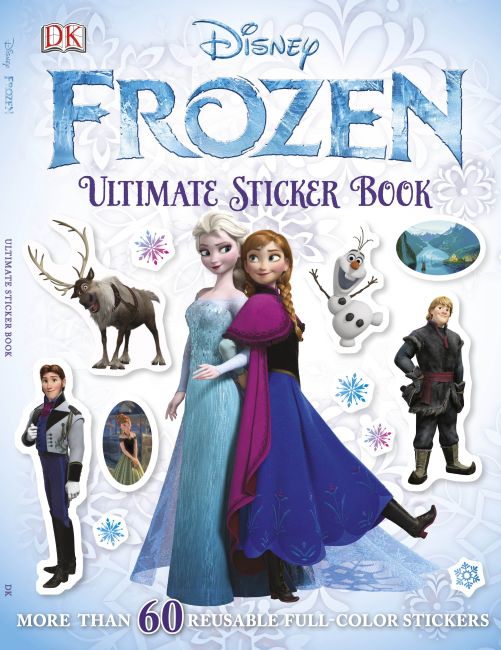 Ultimate Sticker Book: Frozen Paperback cover of Ultimate Sticker Book: Frozen