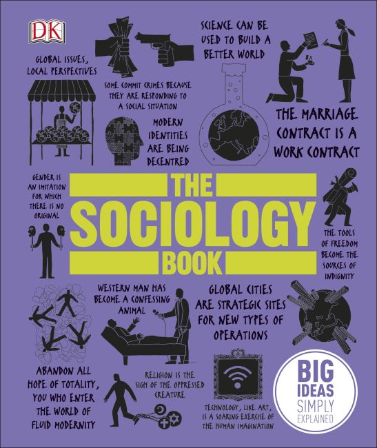 The Sociology Book Hardback cover of The Sociology Book